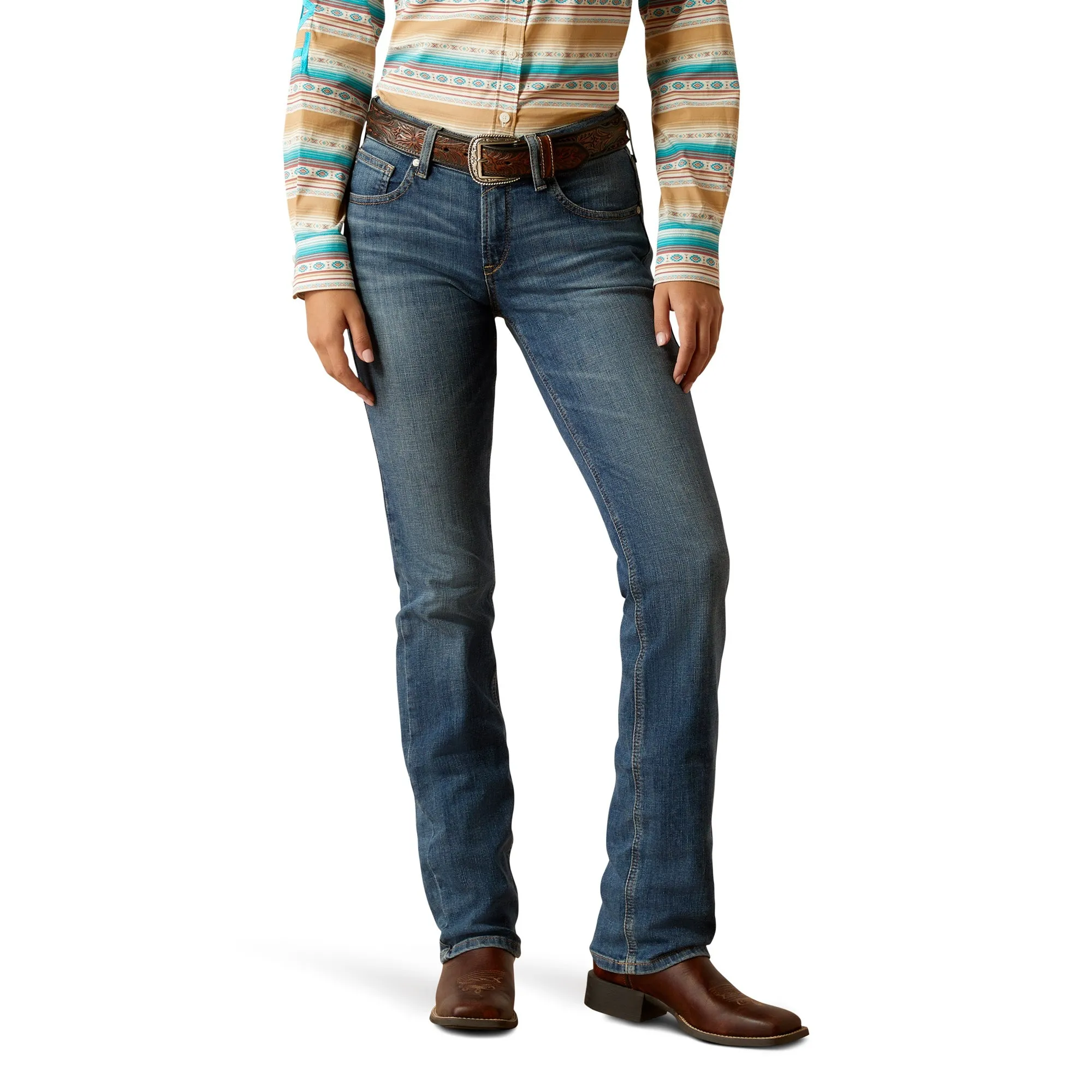 10051840 Ariat Women's Perfect Rise Straight Leg Abigail Toronto