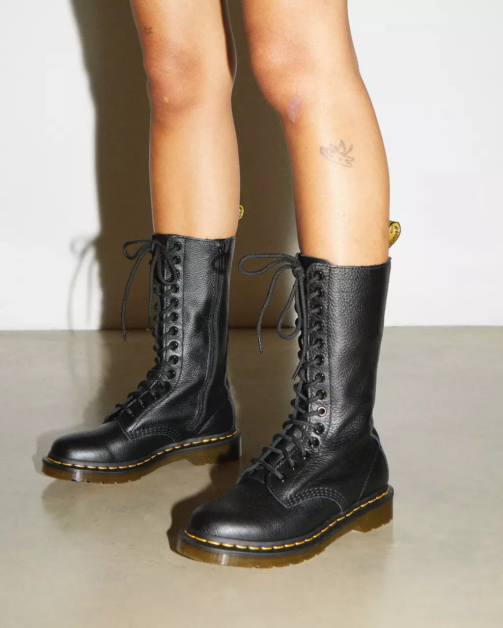 1B99 Virginina Leather High Boots