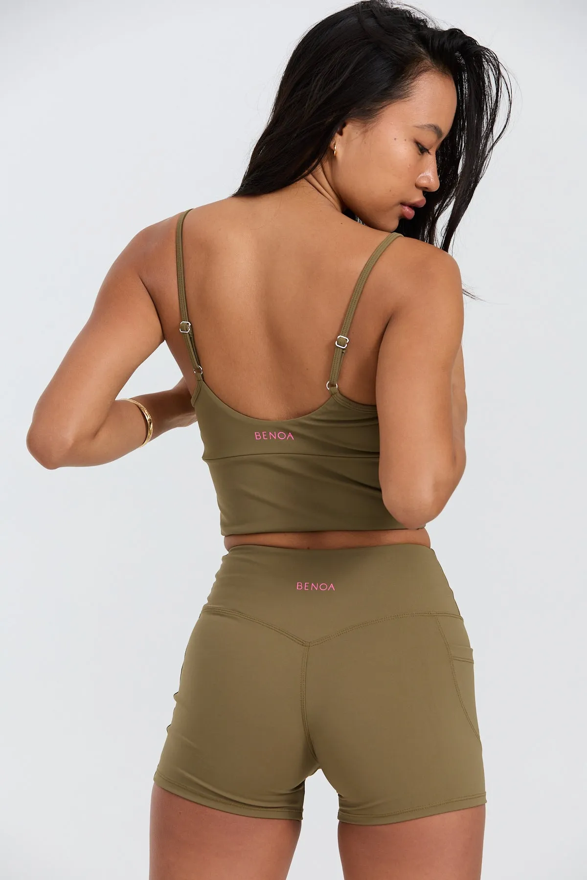 2.5" Booty Short - Khaki