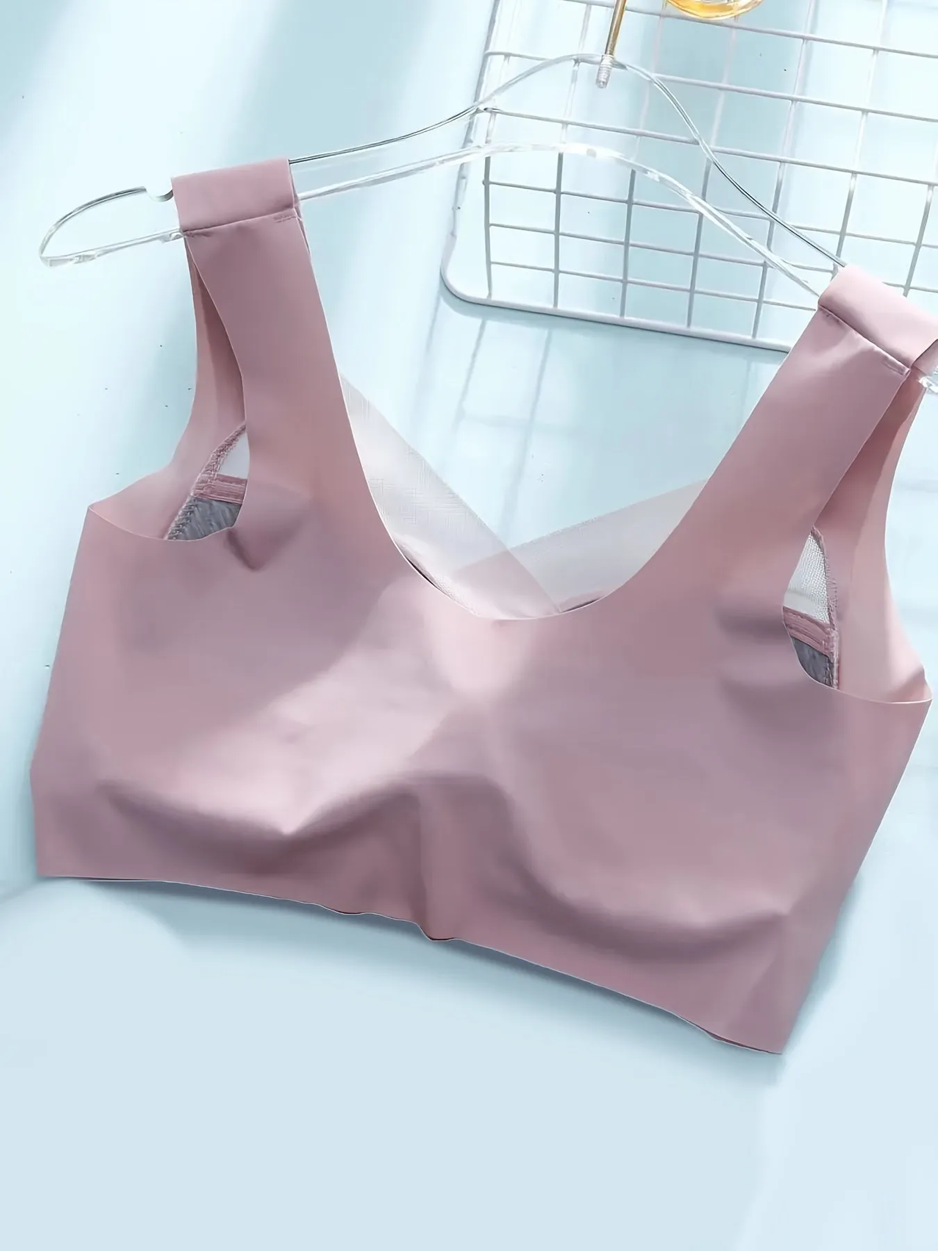 3pcs Wirefree Sports Bra, Push-up High Elasticity High Support Runing Yoga Bra, Women's Activewear