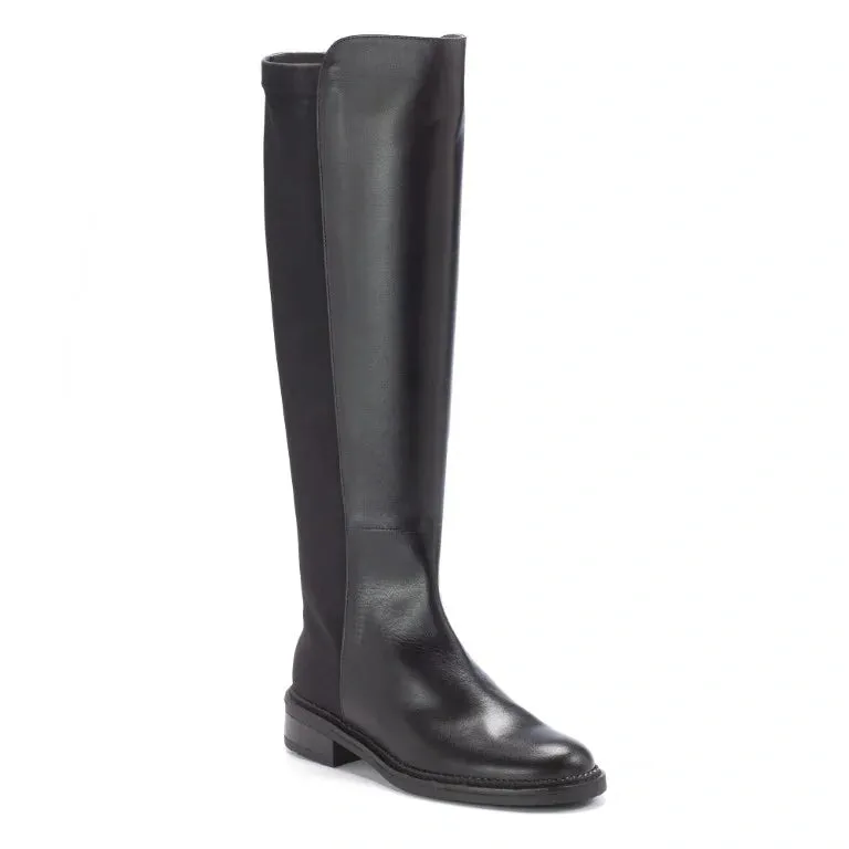 52024 - Black Soft Leather boots for Teen/Women by Pretty Ballerinas
