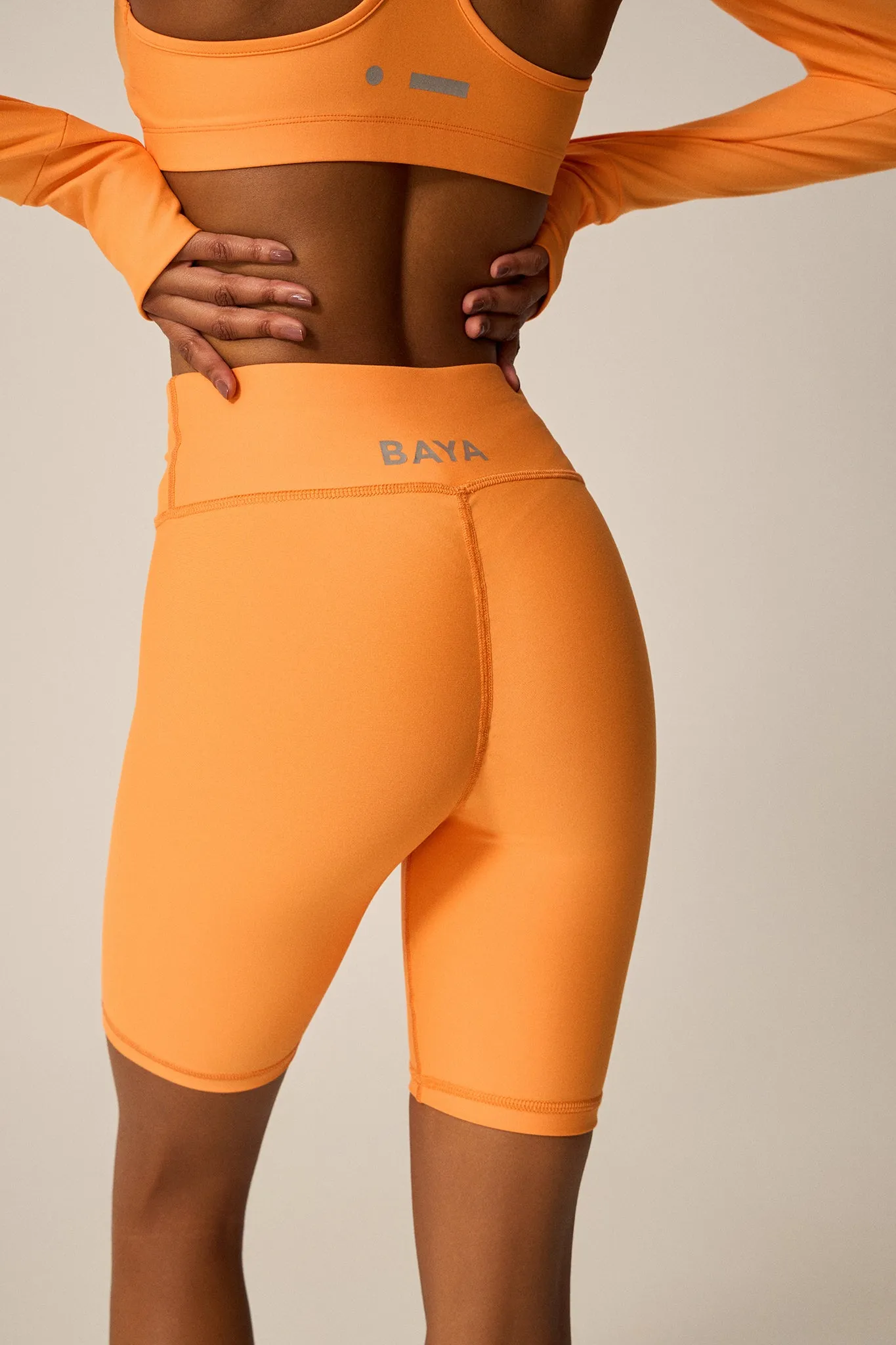 Aθλητικό biker κολάν SOFT TOUCH | Peach