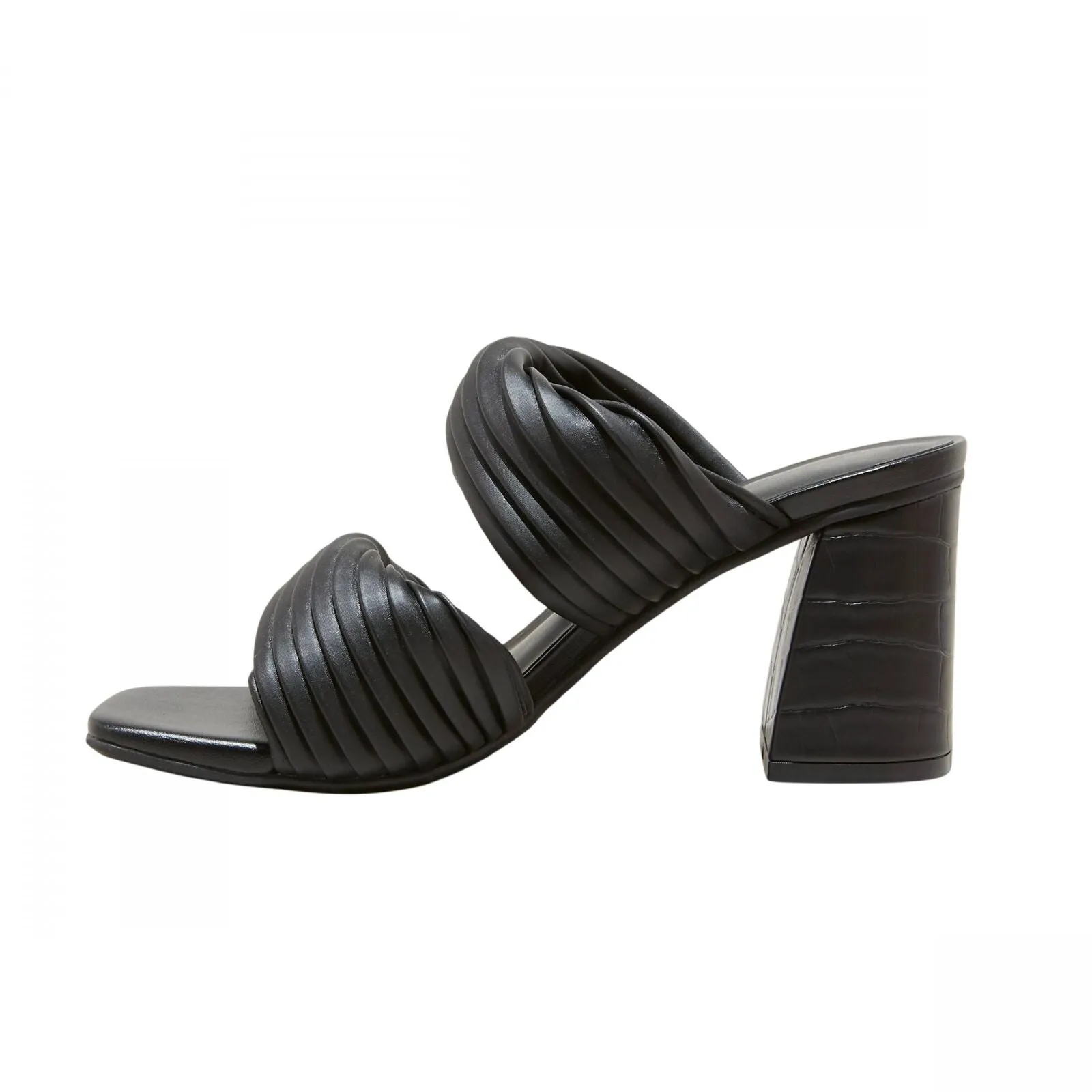 A New Day Womens Jessa Mule Heels 87931544 Black 6M