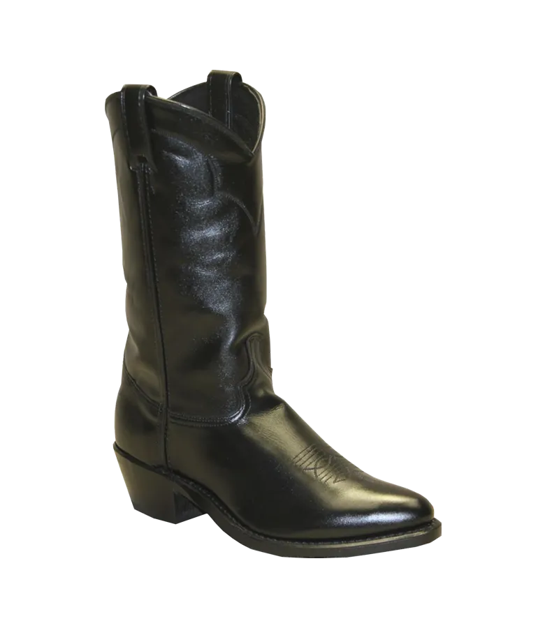 Abilene Black Cowhide 12"