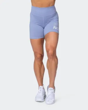 Ability Signature Scrunch Bike Shorts - Storm