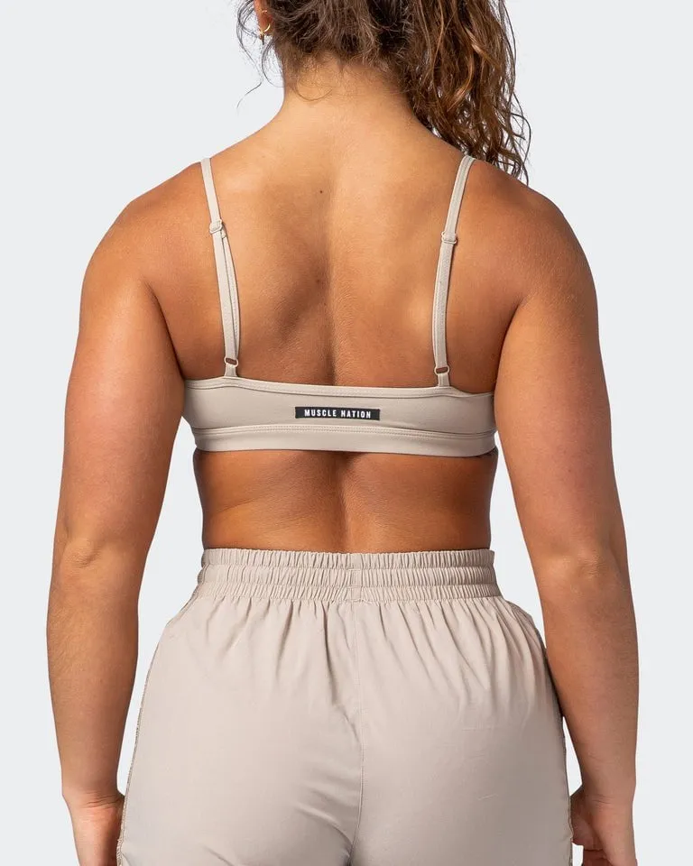 Accelerate Bra - Bone