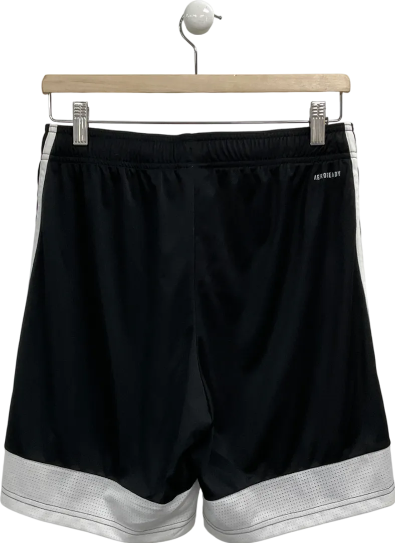 adidas Black Essentials Aeroready 3-stripes Shorts UK M