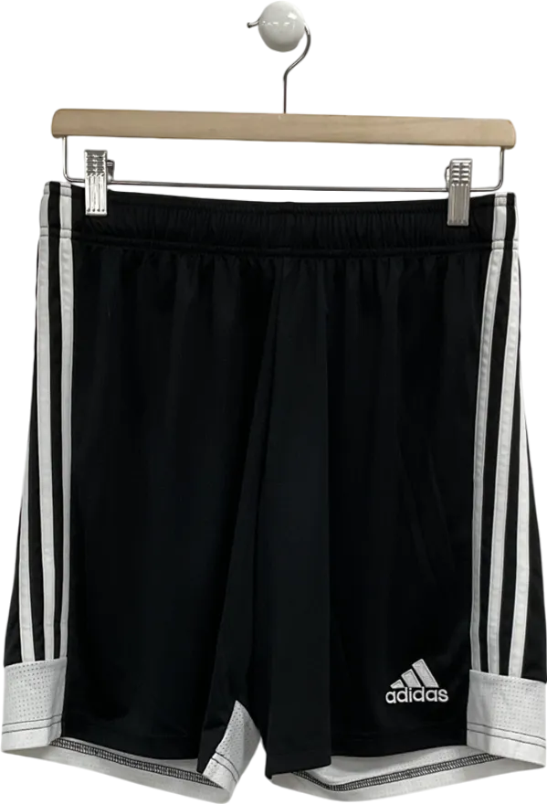 adidas Black Essentials Aeroready 3-stripes Shorts UK M
