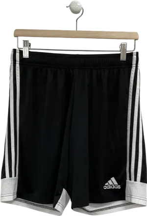 adidas Black Essentials Aeroready 3-stripes Shorts UK M