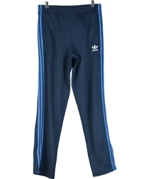 adidas Blue Classics Firebird Track Tracksuit Bottoms UK S