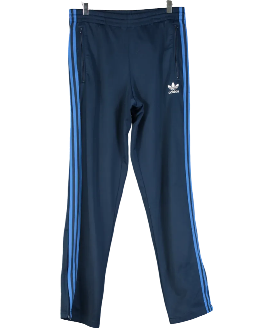 adidas Blue Classics Firebird Track Tracksuit Bottoms UK S