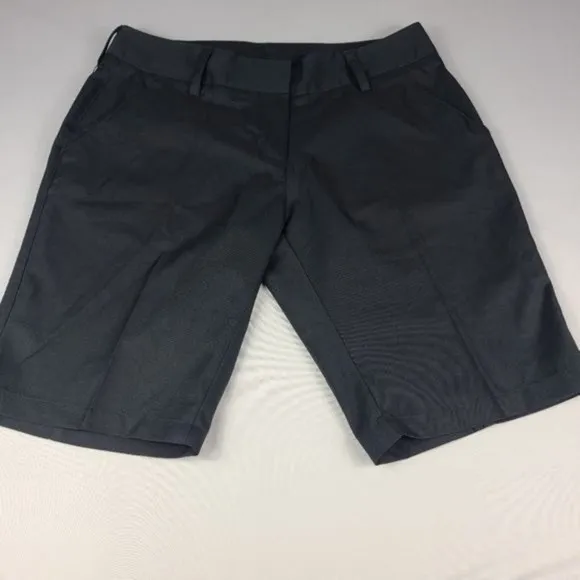 Adidas Climalite Womens Sz 6 Activewear Black Golf Bermuda Shorts NWT