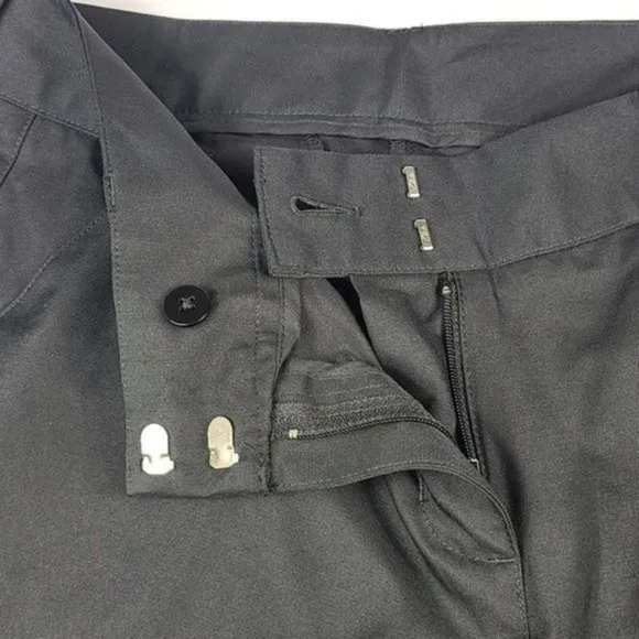 Adidas Climalite Womens Sz 6 Activewear Black Golf Bermuda Shorts NWT