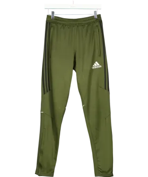 adidas Green Train Essentials 3-stripes Training Joggers UK S