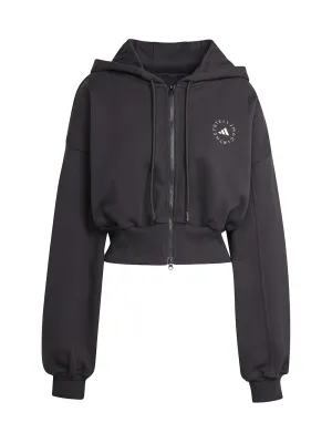 Adidas x Stella McCartney Hooded Track Top in Black