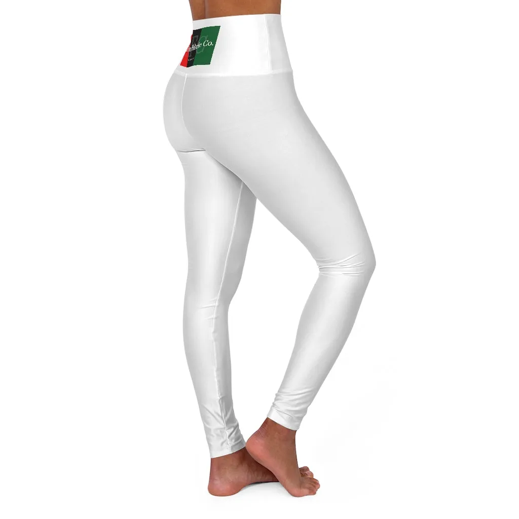 African Fabric Co. High Waisted Yoga Leggings