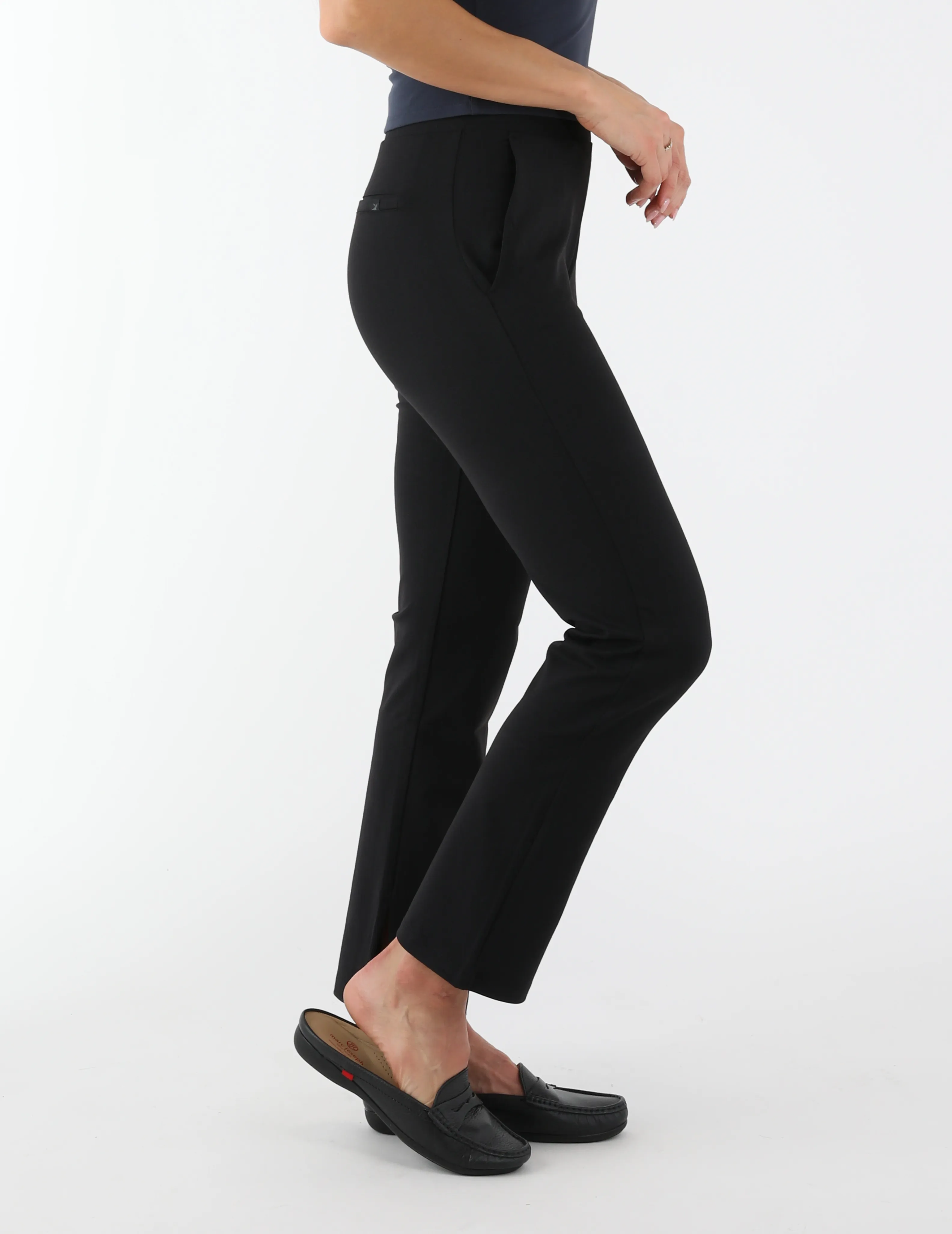 Albany Ankle Pant: Black