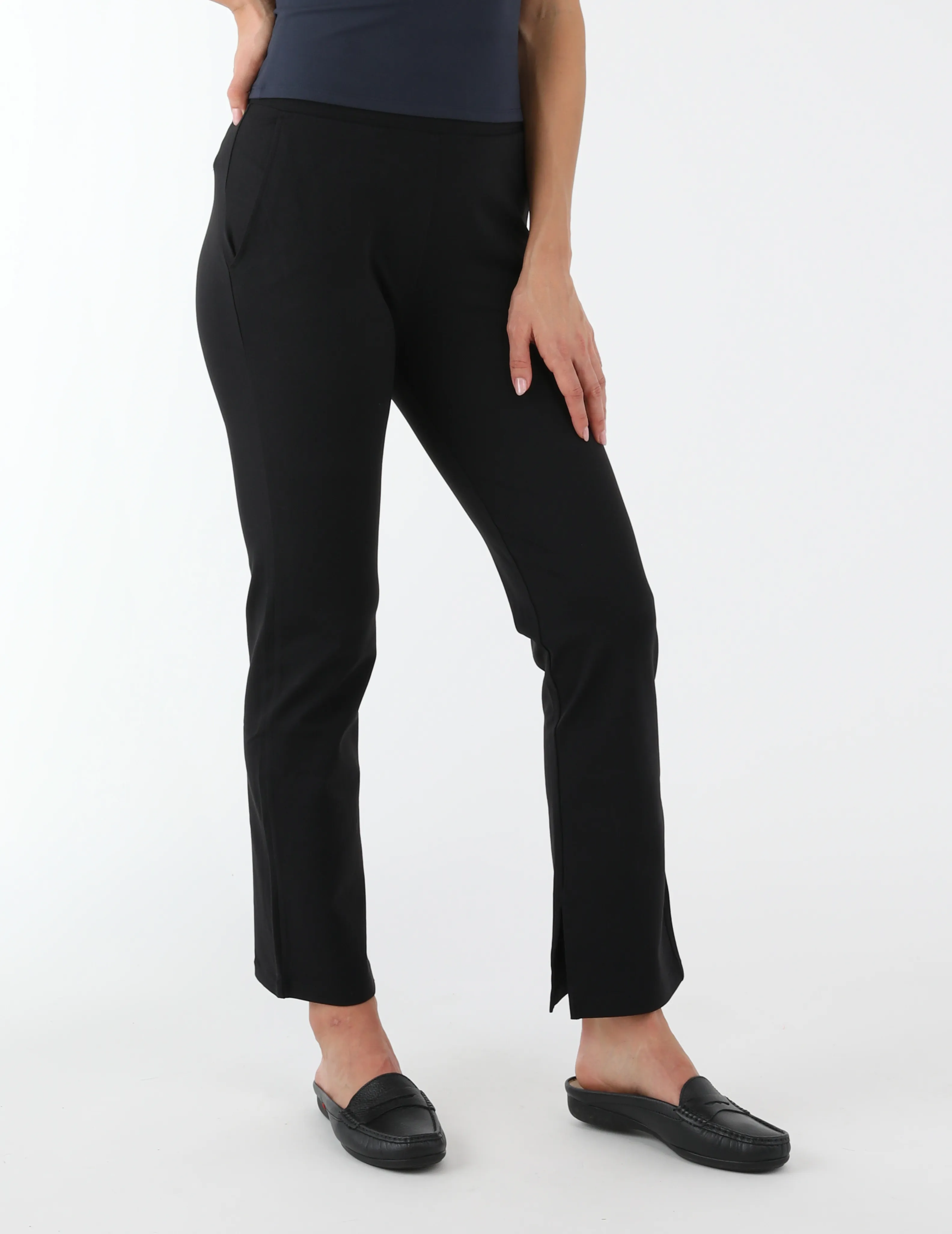 Albany Ankle Pant: Black