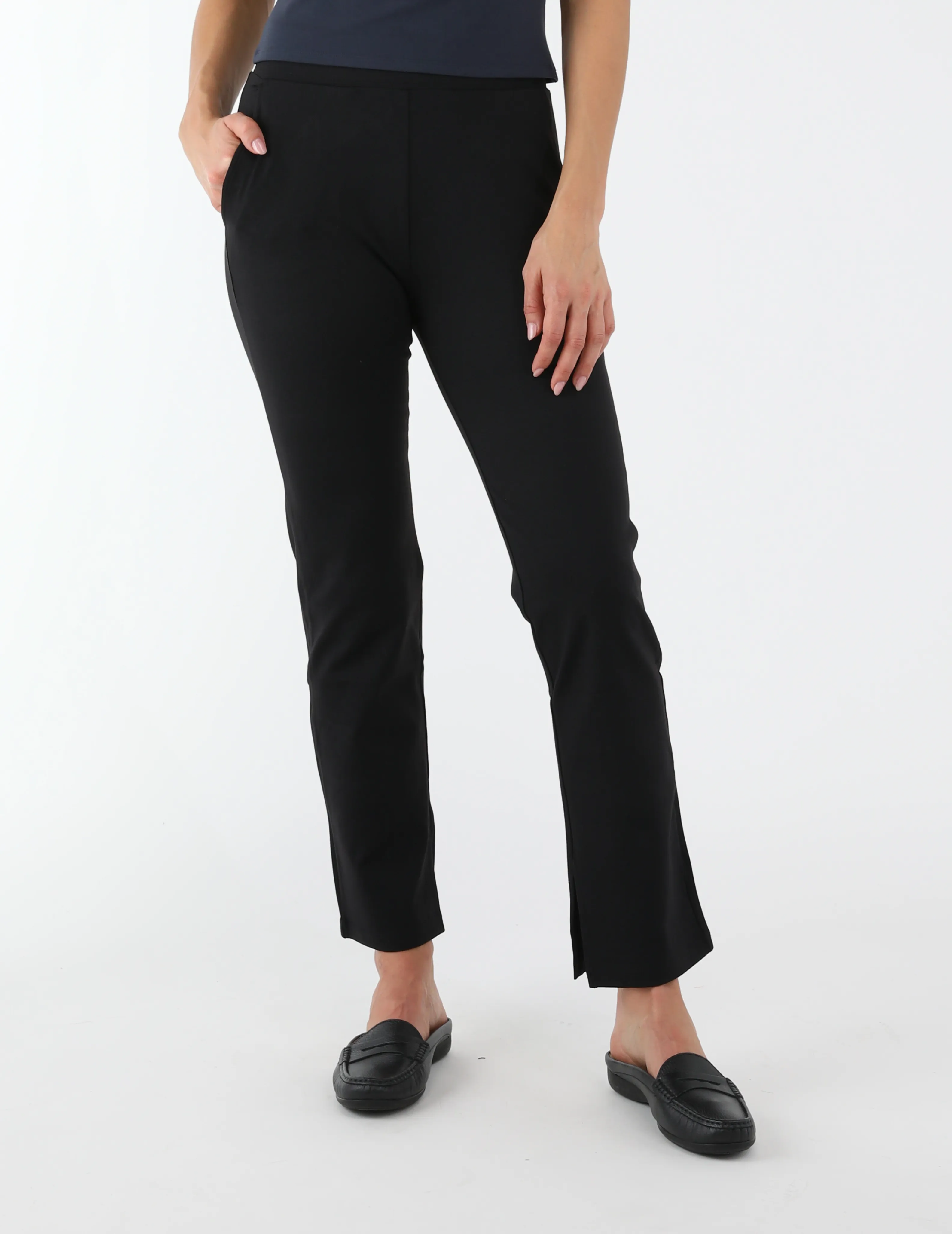 Albany Ankle Pant: Black