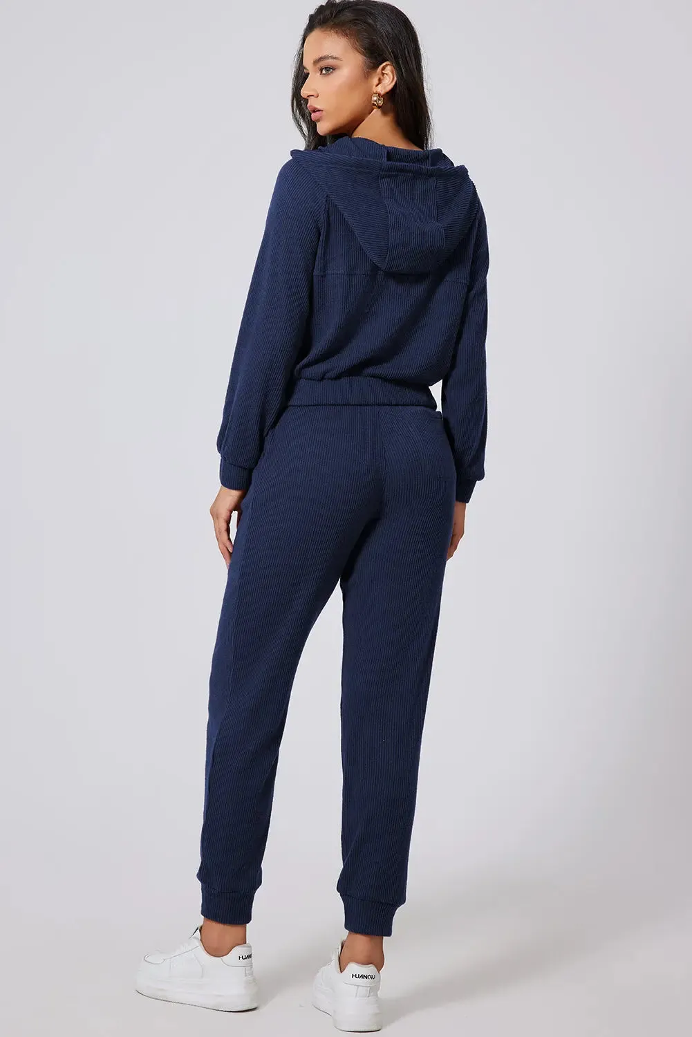 'Alina' Half Zip Hoodie and Joggers Activewear Set