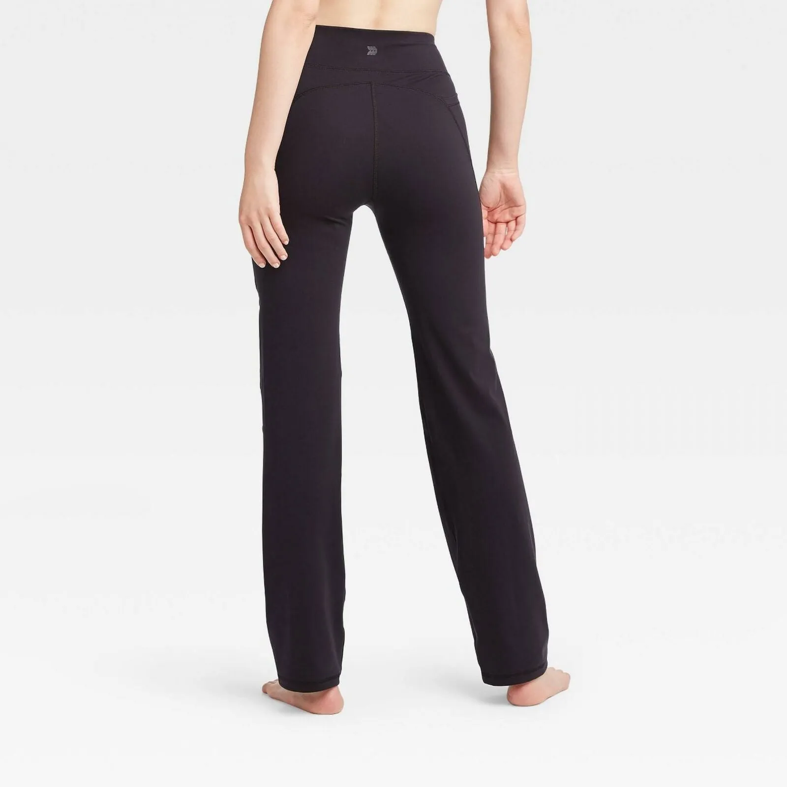 All In Motion Women's Contour Power Waist Mid-Rise Straight Leg Pants