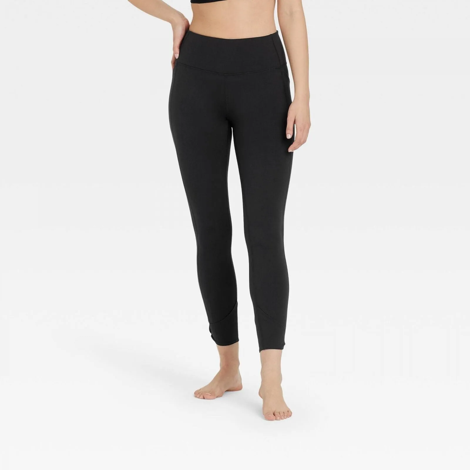 All In Motion Women's Simplicity Twist High-Rise Leggings Black XL
