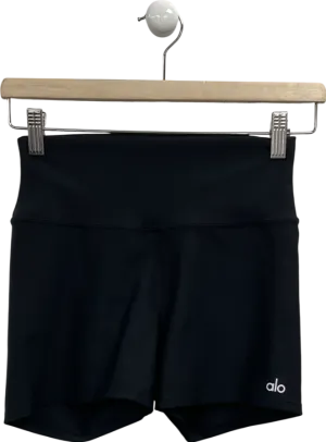 alo yoga Black Alosoft Aura Shorts UK M