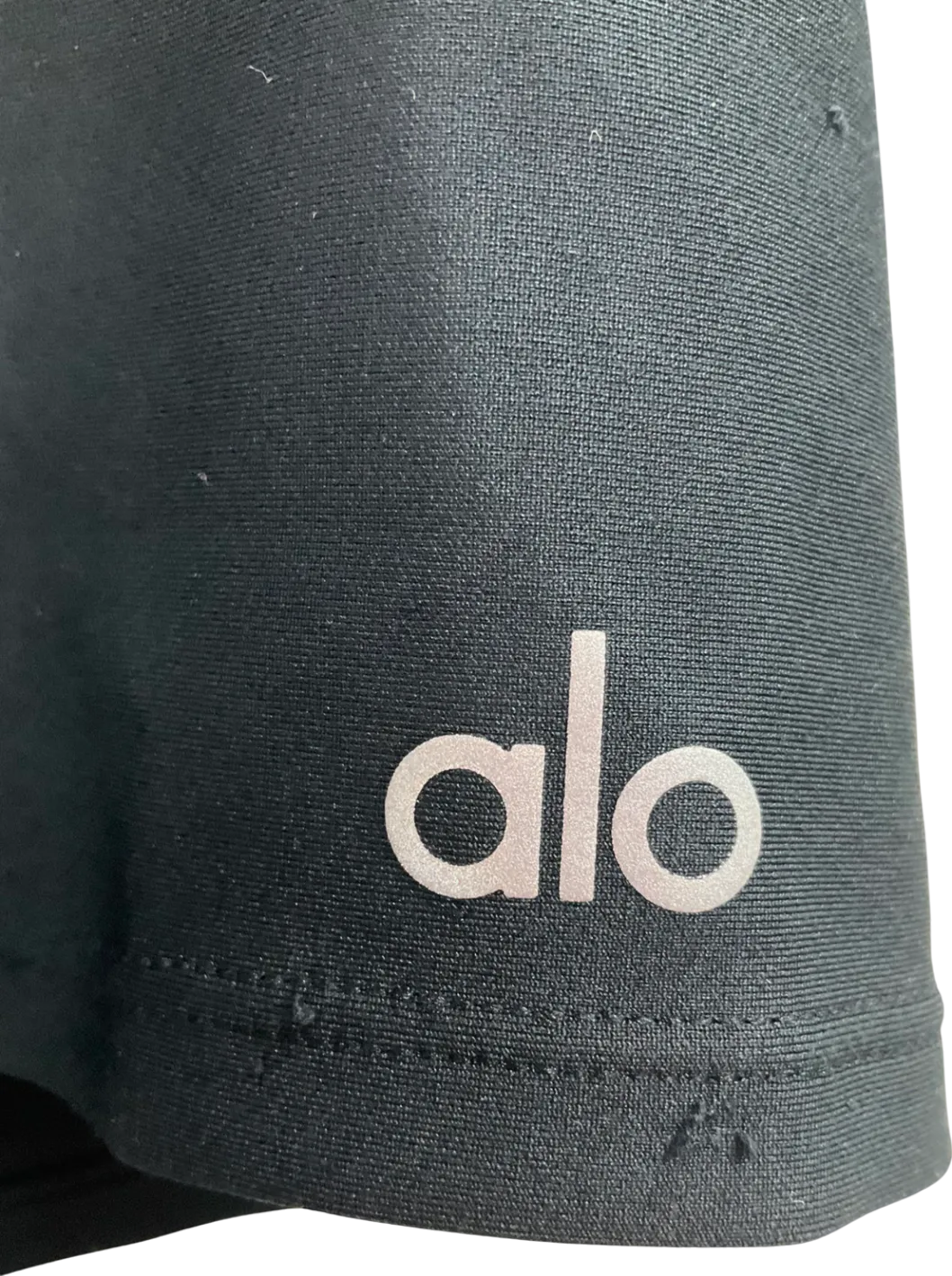 alo yoga Black Alosoft Aura Shorts UK M