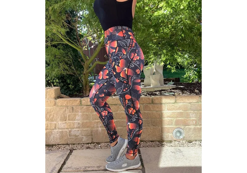 Amber Serenity leggings with pockets