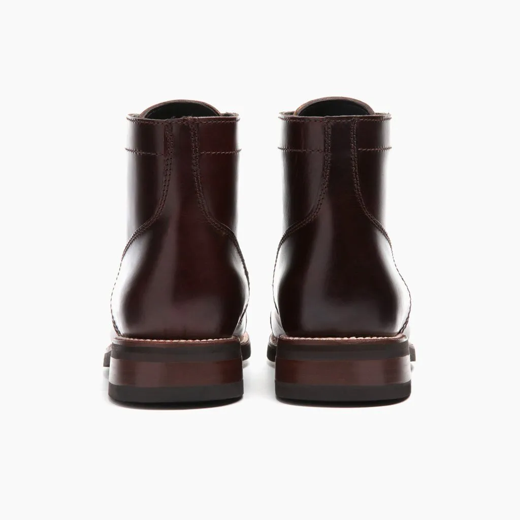 Ankle Leather Boots for Men, Handcrafted Brown Leather Footwear