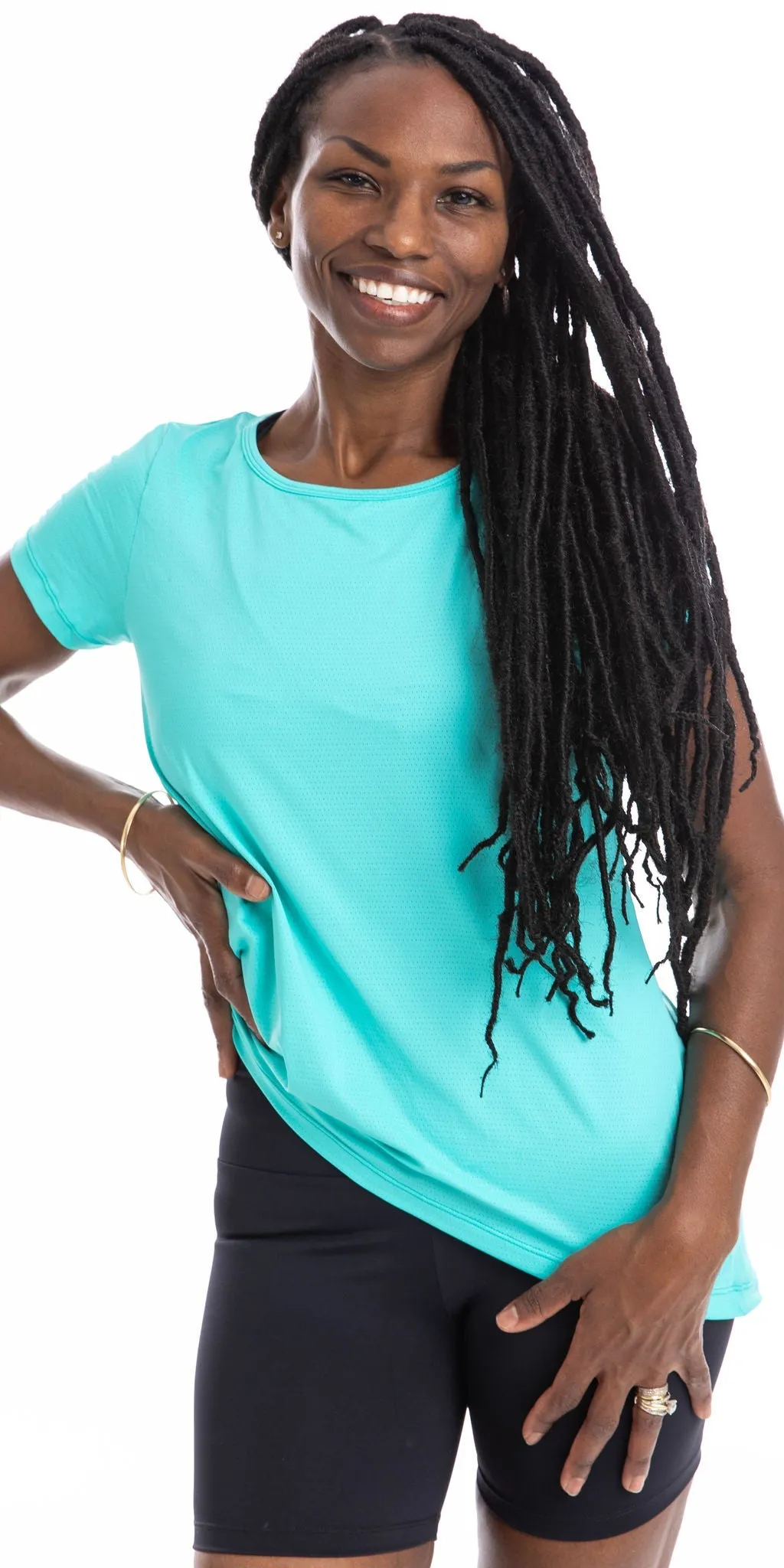Aqua Workout Tee