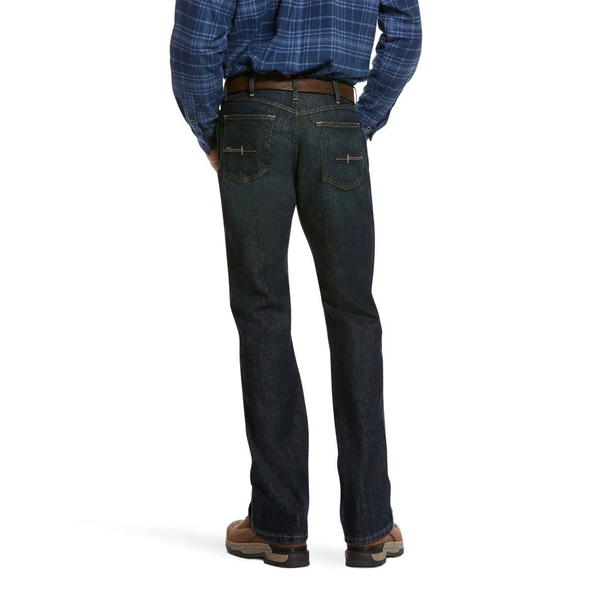 Ariat 10027734 Men's M4 Relaxed DuraStretch Basic Stackable Straight Leg Jean - Blackstone