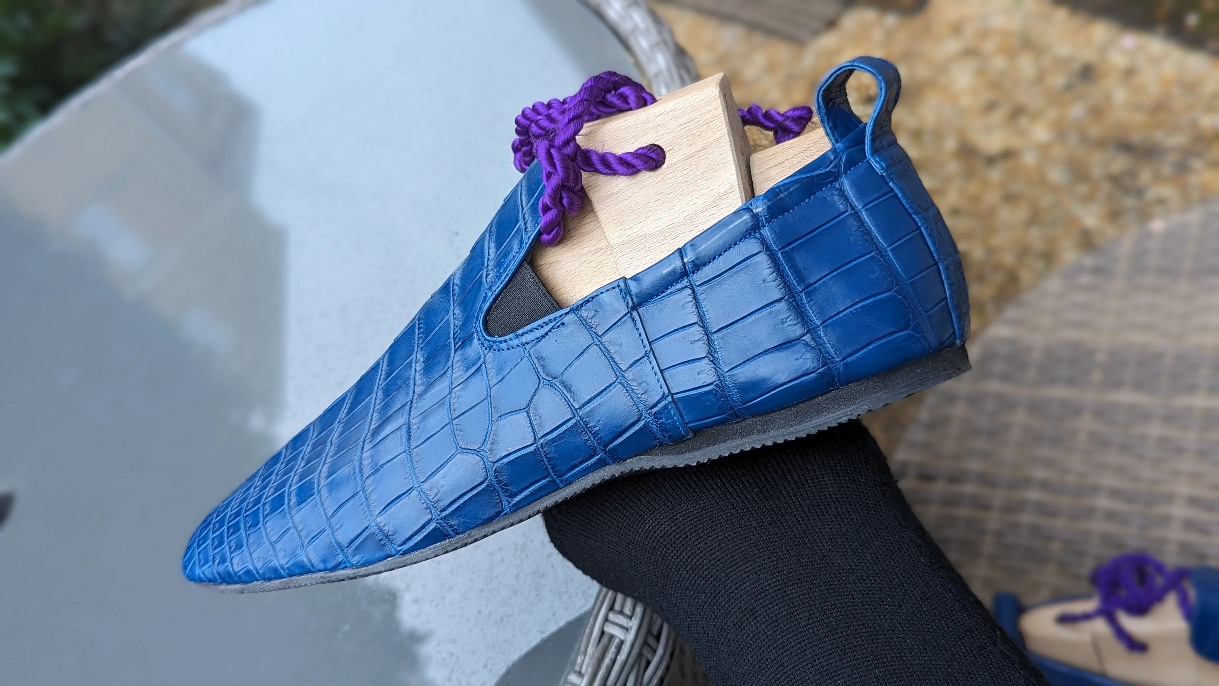 Ascot Tate - Blue Crocodile