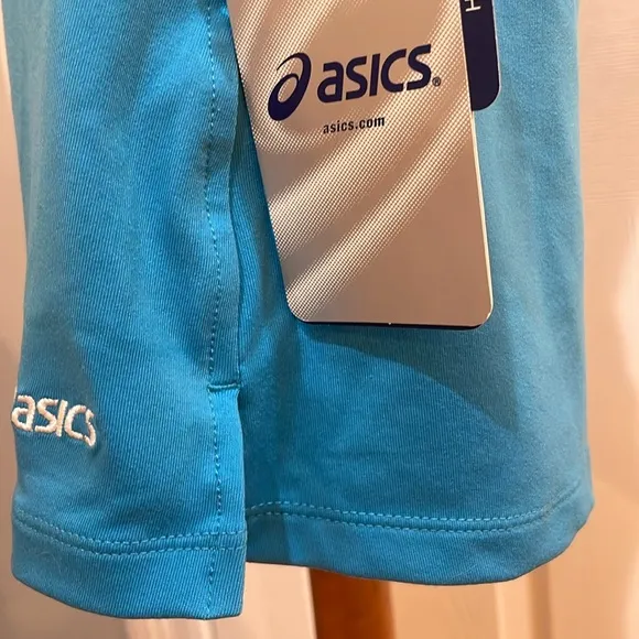ASICS hydrology Abby Skort activewear skirt shorts turquoise women’s size XS