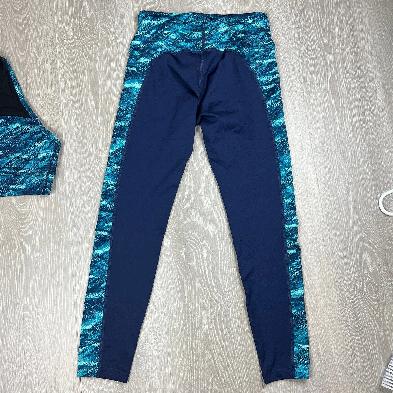 ASICS Women’s Blue Green Activewear Top And Bottom Set Size S/XS