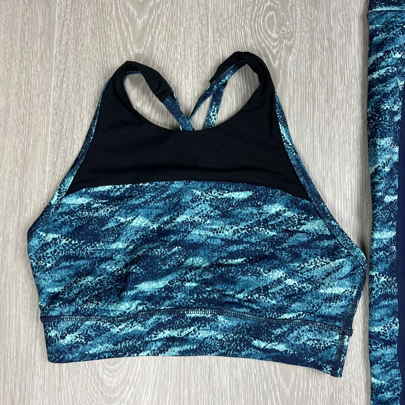ASICS Women’s Blue Green Activewear Top And Bottom Set Size S/XS