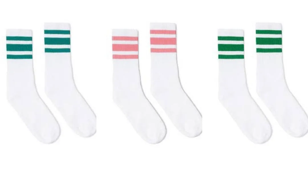 Athletic Striped Socks