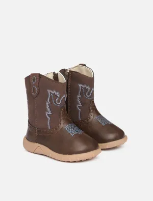 Baxter Baby Western Boots Brown