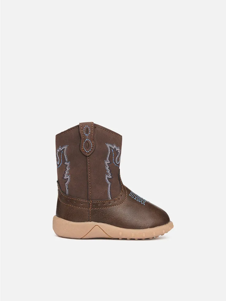 Baxter Baby Western Boots Brown
