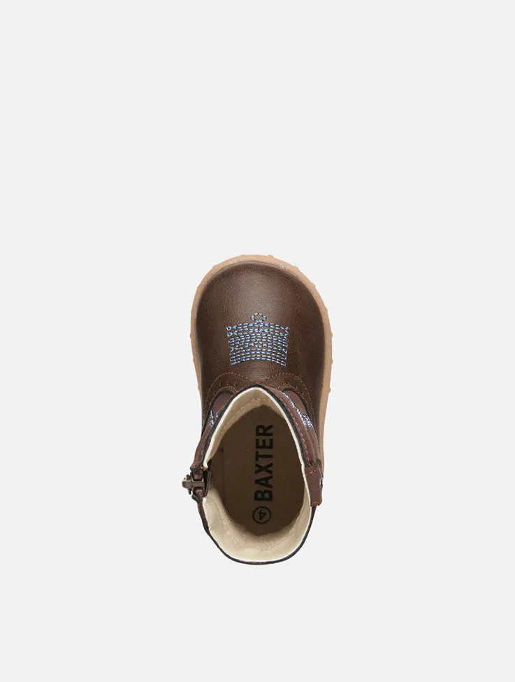 Baxter Baby Western Boots Brown