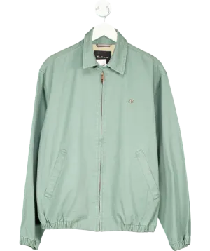 Ben Sherman Green Sports Blouson Zip Up Jacket UK M
