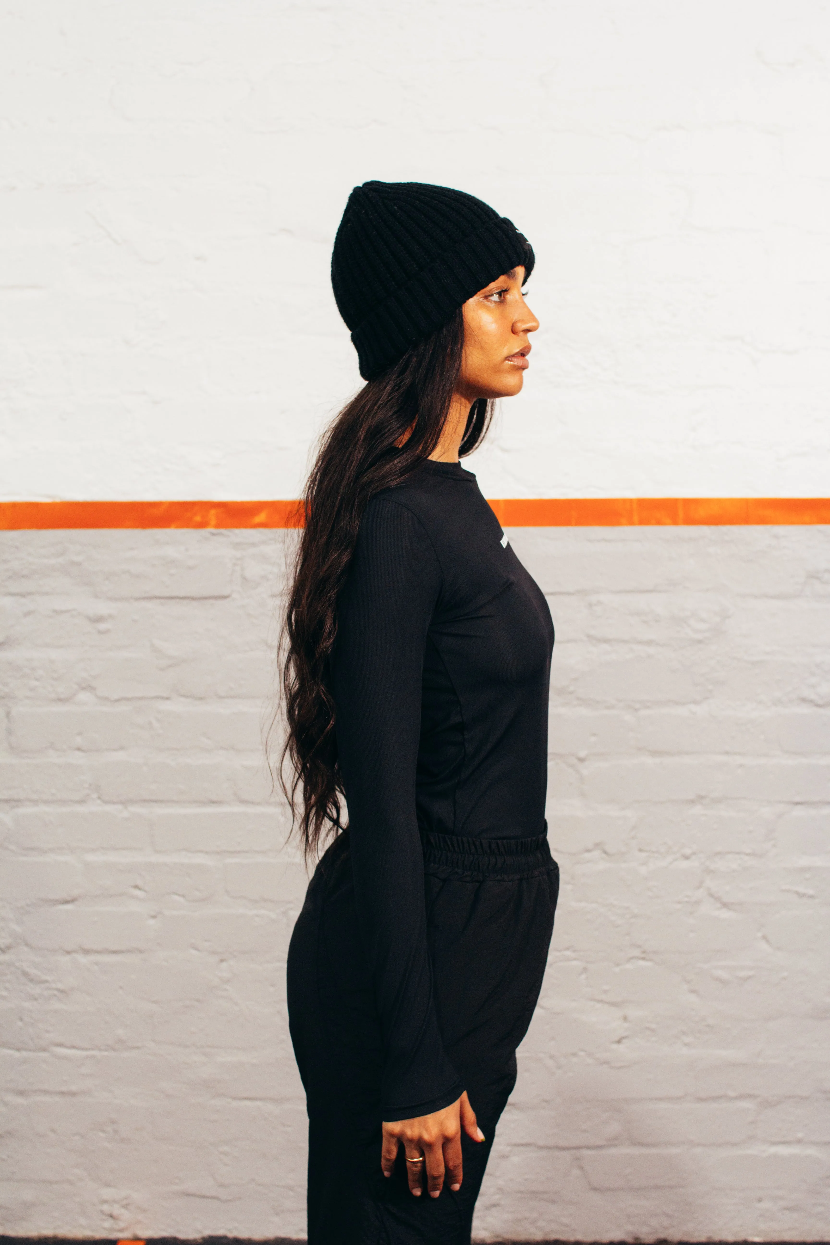 Black active long sleeve