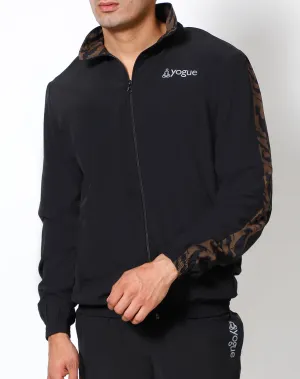 Black & Brown Athlete Jacket