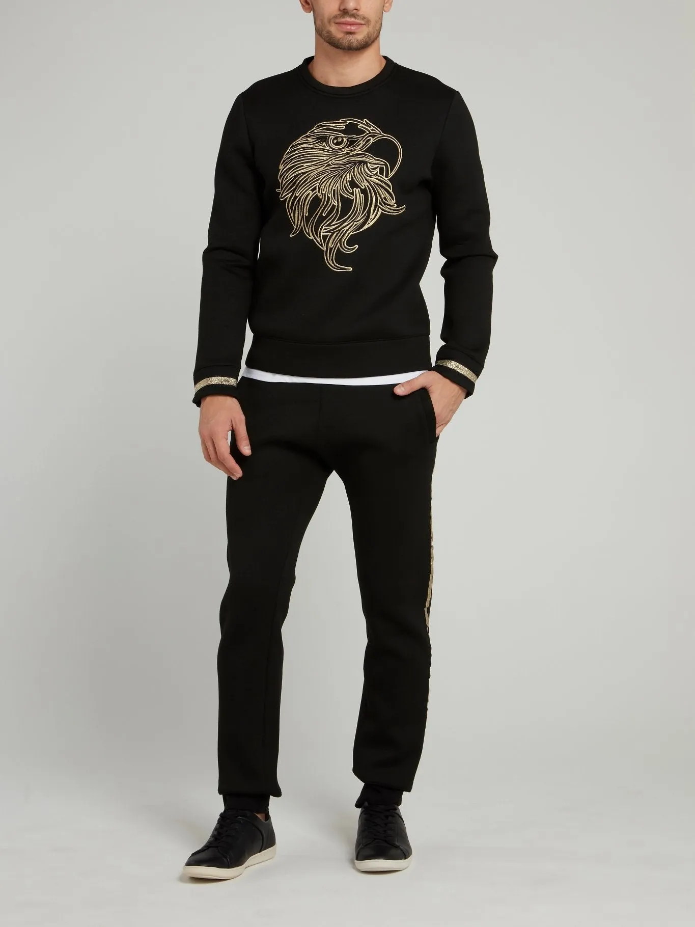Black Classic Track Pants