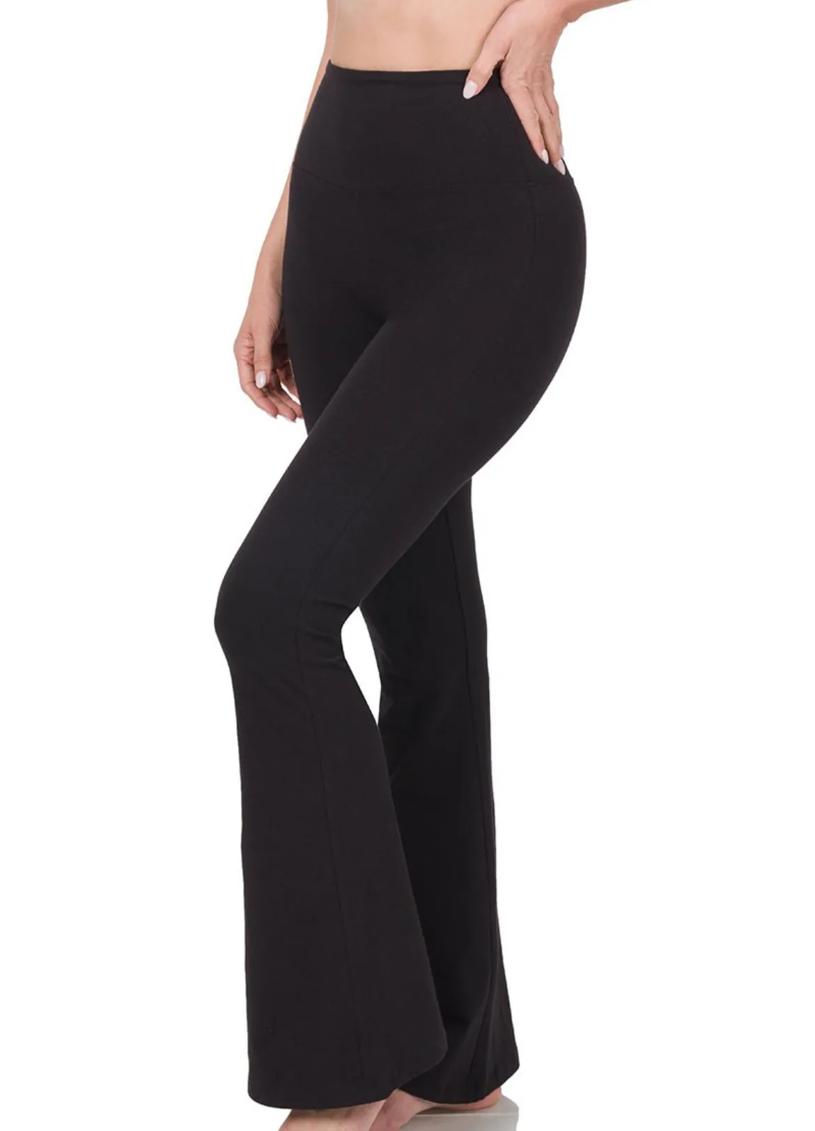 Black Flare Leggings