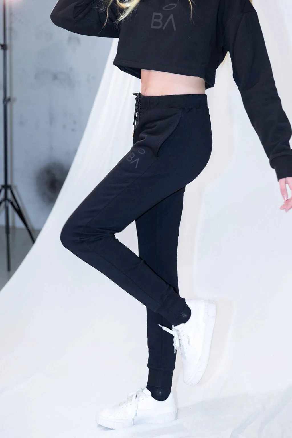 Black Fleece Joggers