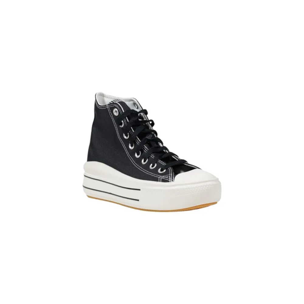 Black Leather Sneaker