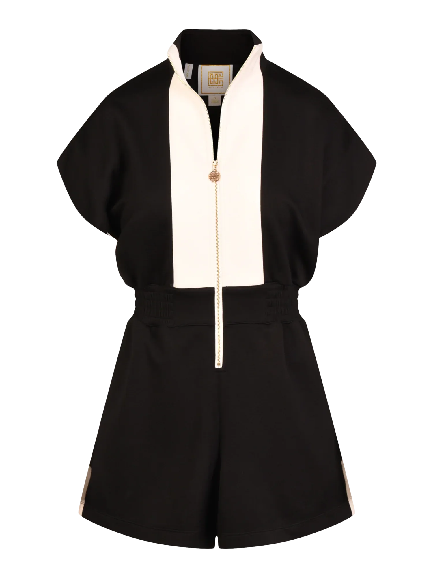 Black Sand Poppy Romper