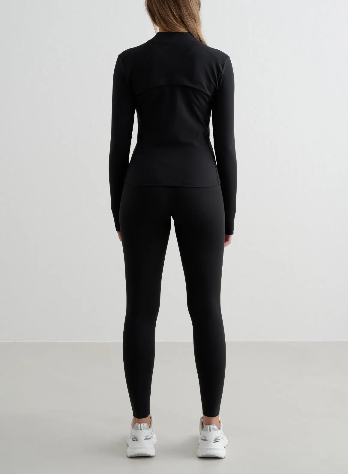 Black Sense Zip Jacket