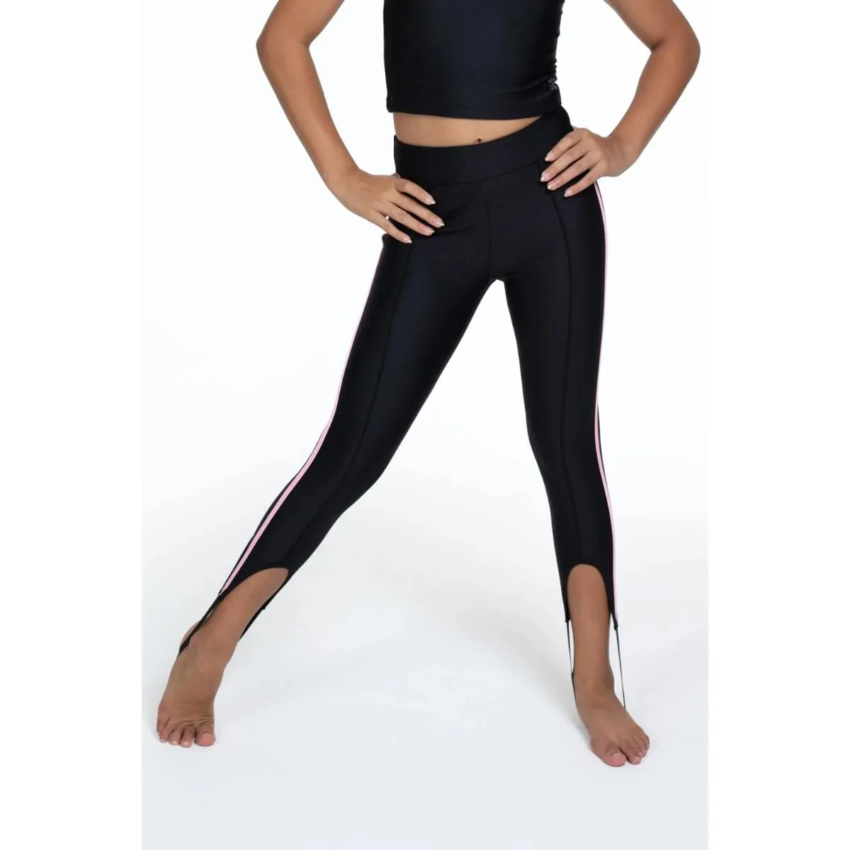 Bloch FM175 Stirrup Pant Black - Child
